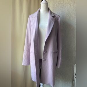 Soia & Kyo Light Purple Trench Coat